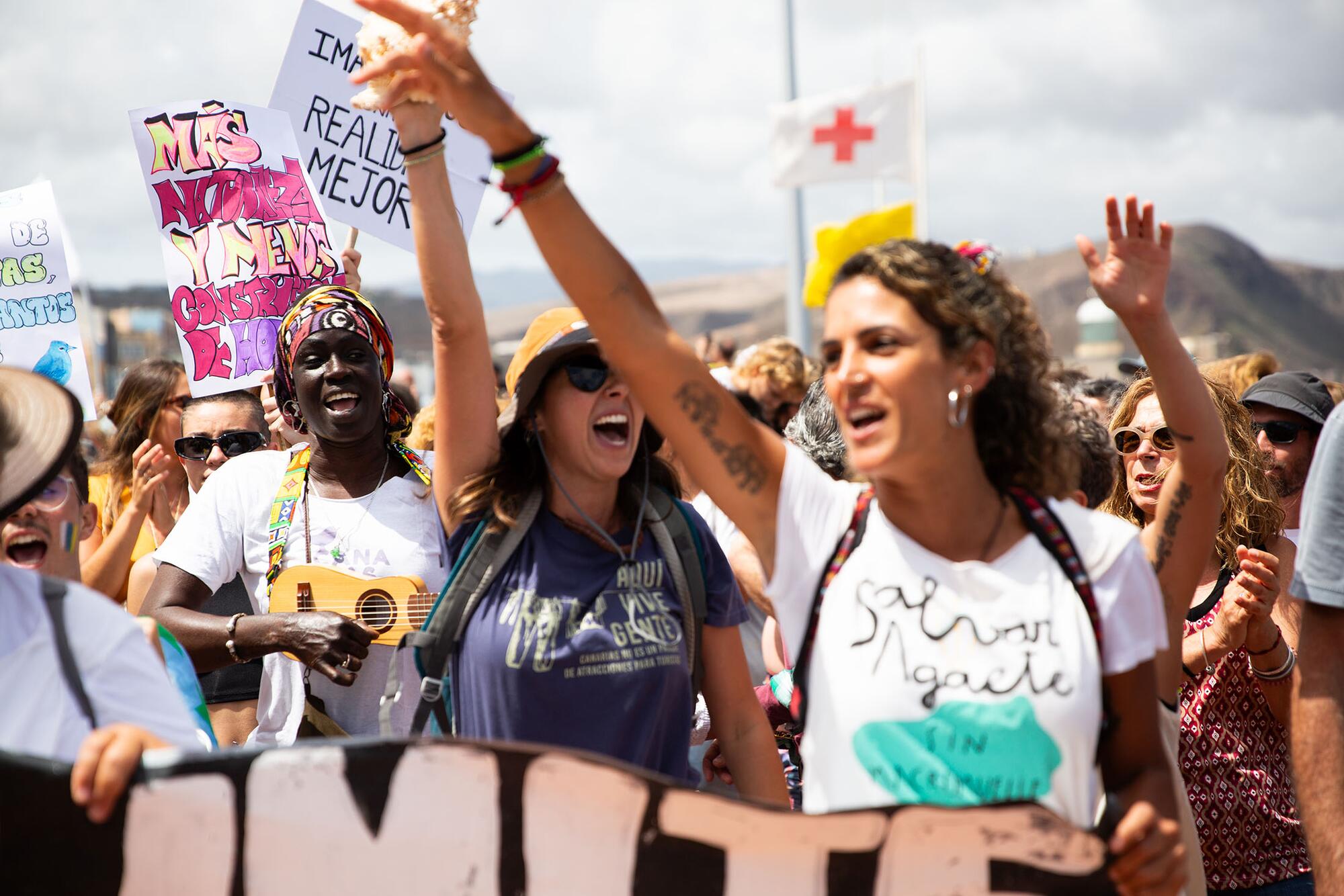 Manifestación Canarias se agota - 12